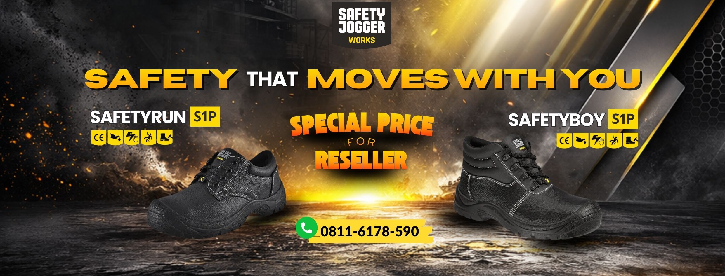 Safety Jogger Medan